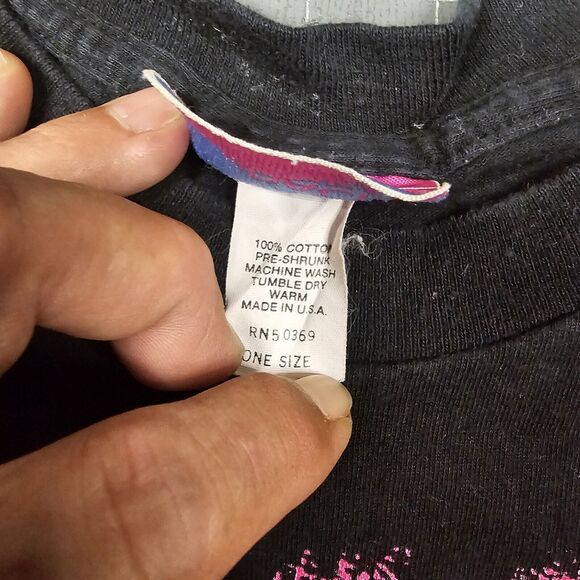 Vintage Jordache Tshirt Large Graphic Print Singlestitch 80s Minimalist Retro - Picture 5 of 10